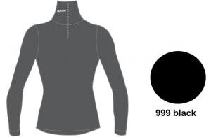 Accapi TECNOSOFT PLUS TURTLENECK SW. 1/2 ZIP LADY (black)