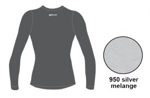 Accapi TECNOSOFT PLUS LONGSL.T-SHIRTLADY silver melange (