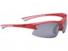 BBB Impulse PC Smoke flash mirror  lens white tips red