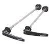 BBB LightBlock titanium axle 130mm glossy black (BQR-1