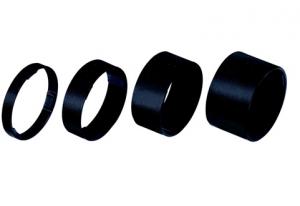 BBB LightSpace 1-1/8" 5/10/15/20mm alloy black (BHP-36