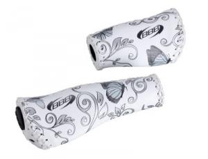 BBB grips ErgoFix 92mm/135mm butterfly silver (BHG-17N