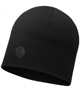 Buff 2016-17 MERINO WOOL THERMAL HAT BUFF®SOLID BLACK-B