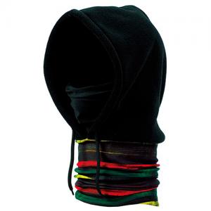 Buff HOODIE BUFF Polar Fleece RASTALINE\BLACK POLARTEC