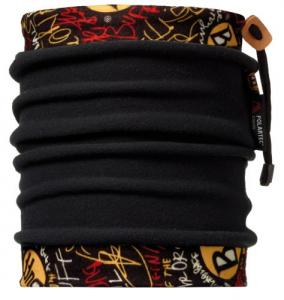 Buff NECKWARMER BUFF@POLAR FLEECE BUFF OBSESSION BLACK