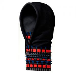 Buff HOODIE BUFF Polar Fleece GEO\BLACK POLARTEC
