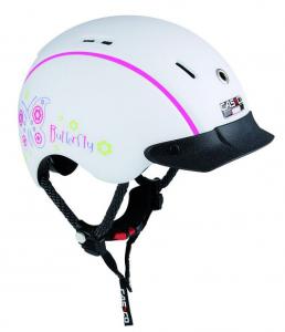 Casco 2016 YOUTH & KIDS Mini-Generation butterfly-white