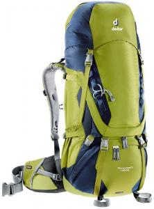 Deuter 2016-17 Aircontact 45 + 10 moss-navy