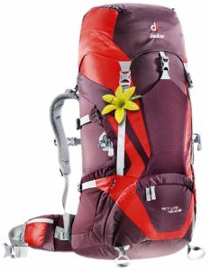 Deuter 2016-17 ACT Lite 45 + 10 SL aubergine-fire