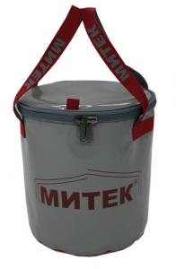 Митек с крышкой диаметр 30см Н-30см.