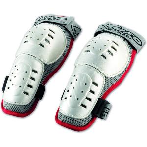 Nidecker 2016-17 long knee guards Kids white/red