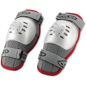 Nidecker 2016-17 short knee guards Kids white/red