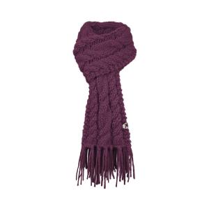 Salewa CHUNKY KNIT SCARF grape