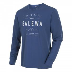 Salewa 2016 PUEZ DRI-REL M L/S TEE dark denim