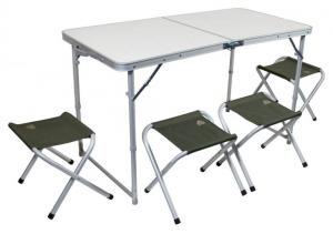 Trek Planet Set Table + 4 Stools